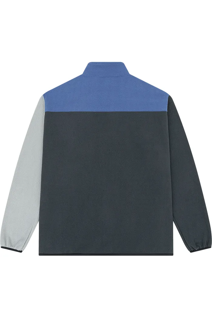 Свитшот YMKASHIX zip colorblock Ranger синий/графит/серый