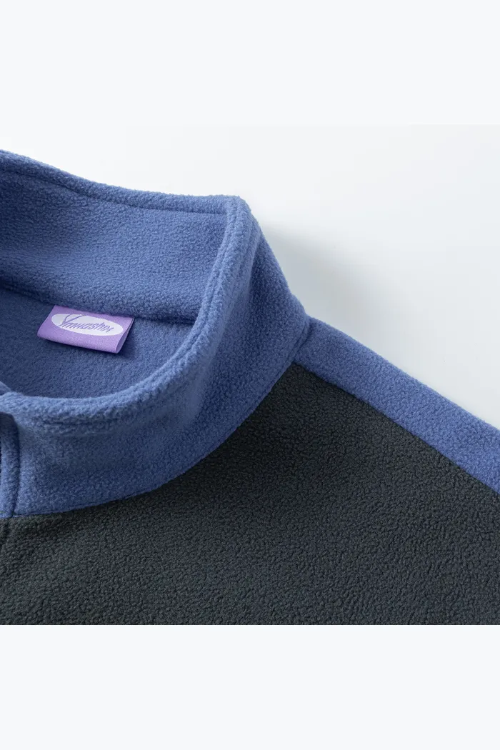 Свитшот YMKASHIX zip colorblock Ranger синий/графит/серый