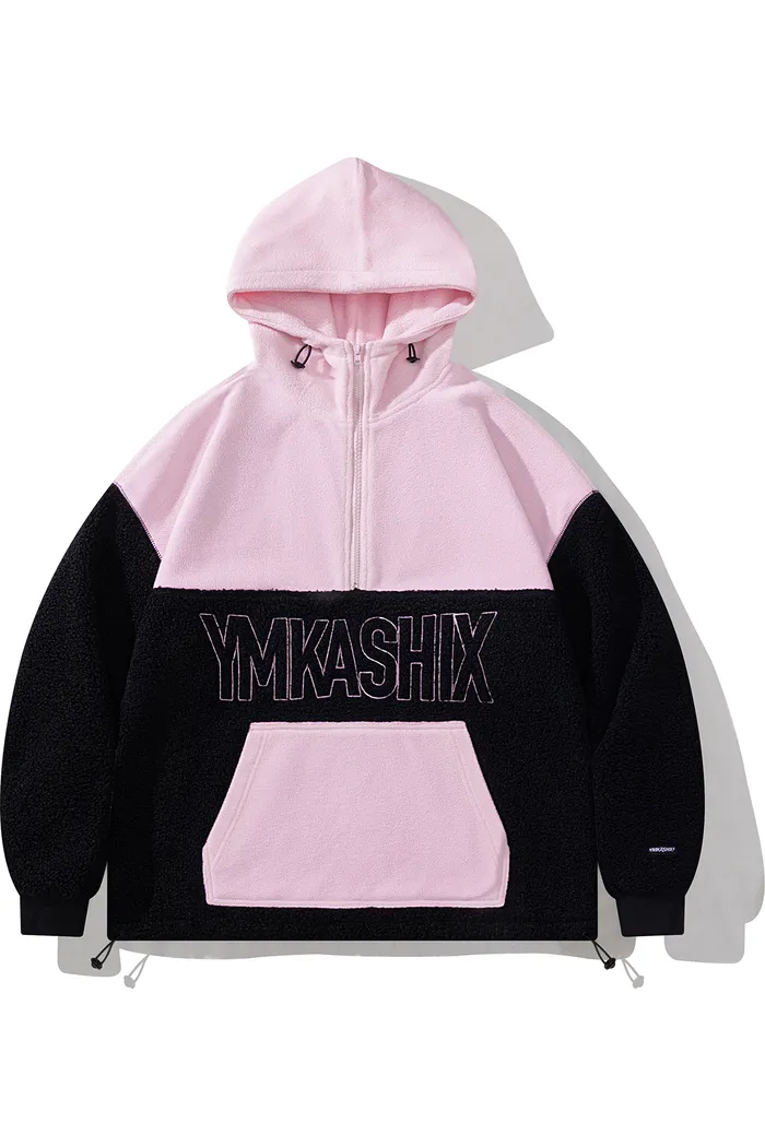 Худи YMKASHIX Little Lamb черный/пурпурный