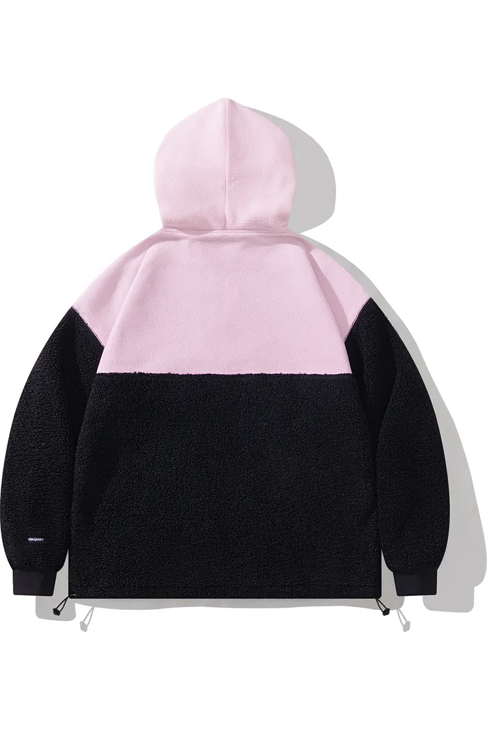 Худи YMKASHIX Little Lamb черный/пурпурный