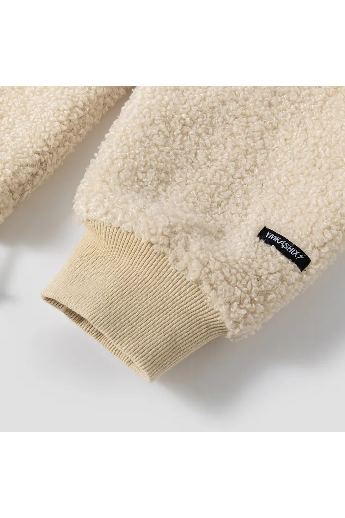 Худи YMKASHIX Little Lamb белый/синий