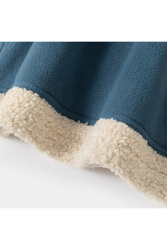 Худи YMKASHIX Little Lamb белый/синий