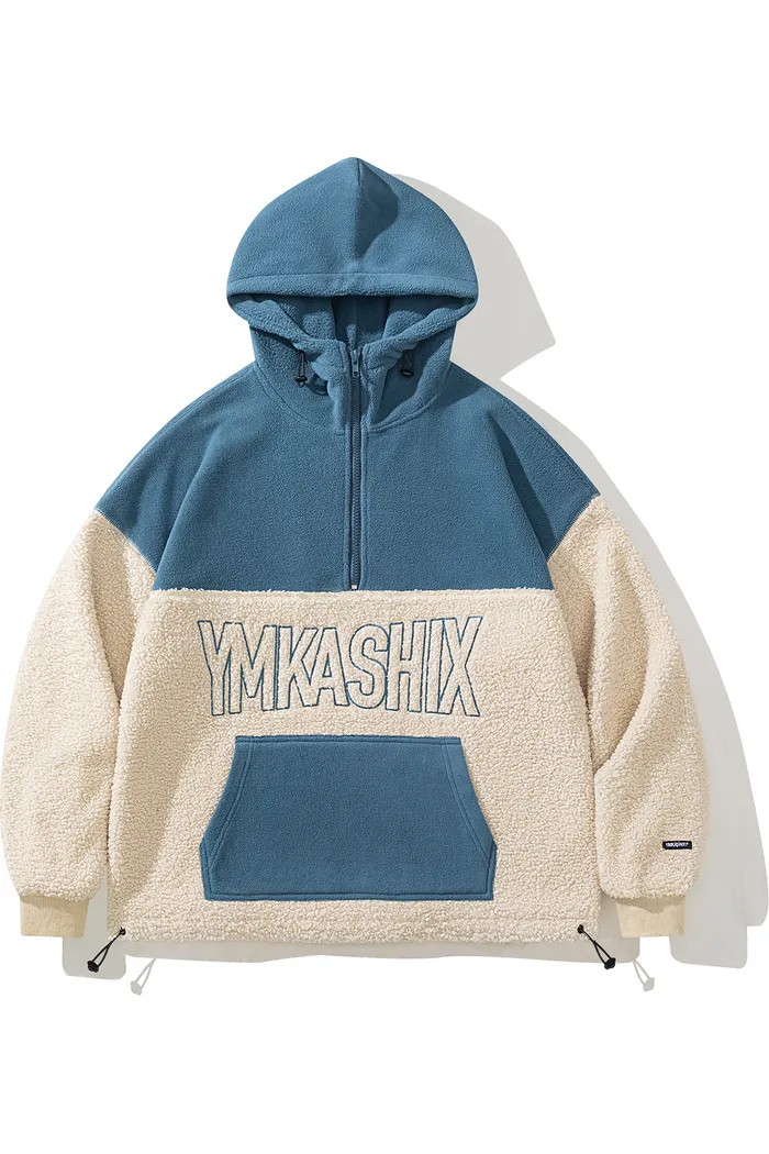 Худи YMKASHIX Little Lamb белый/синий