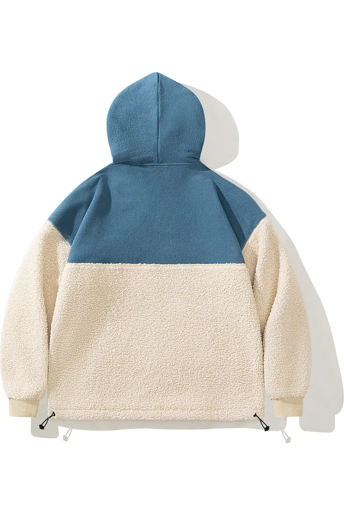 Худи YMKASHIX Little Lamb белый/синий