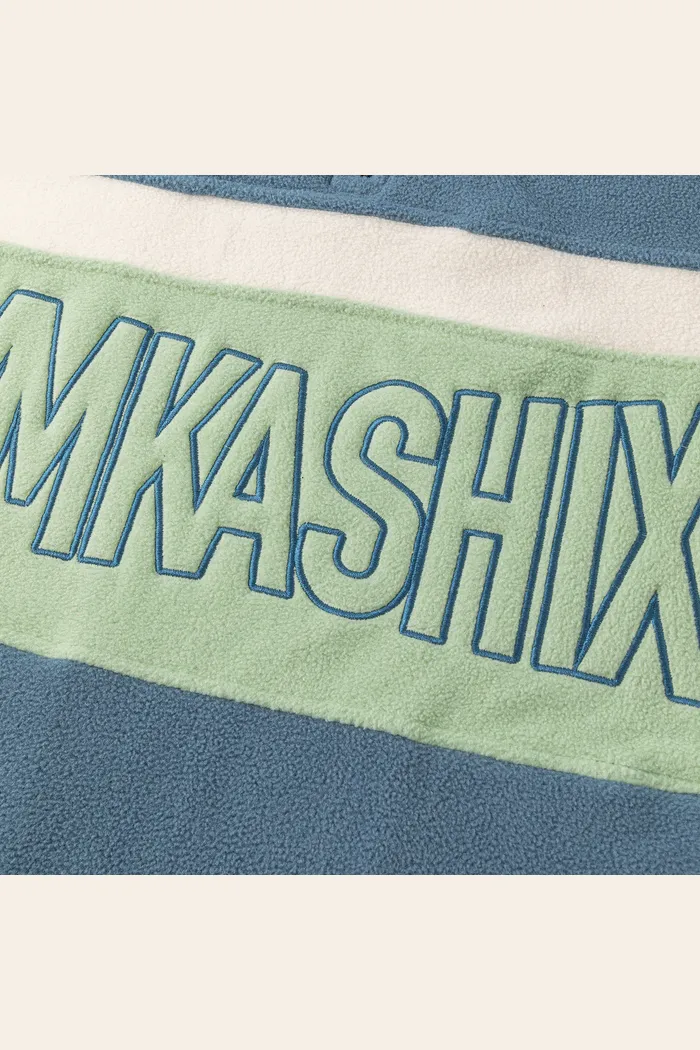 Свитшот YMKASHIX Skate fleece изумрудный/лаймовый