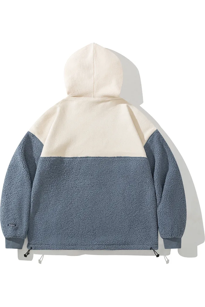 Худи YMKASHIX Little Lamb серо-синий/белый