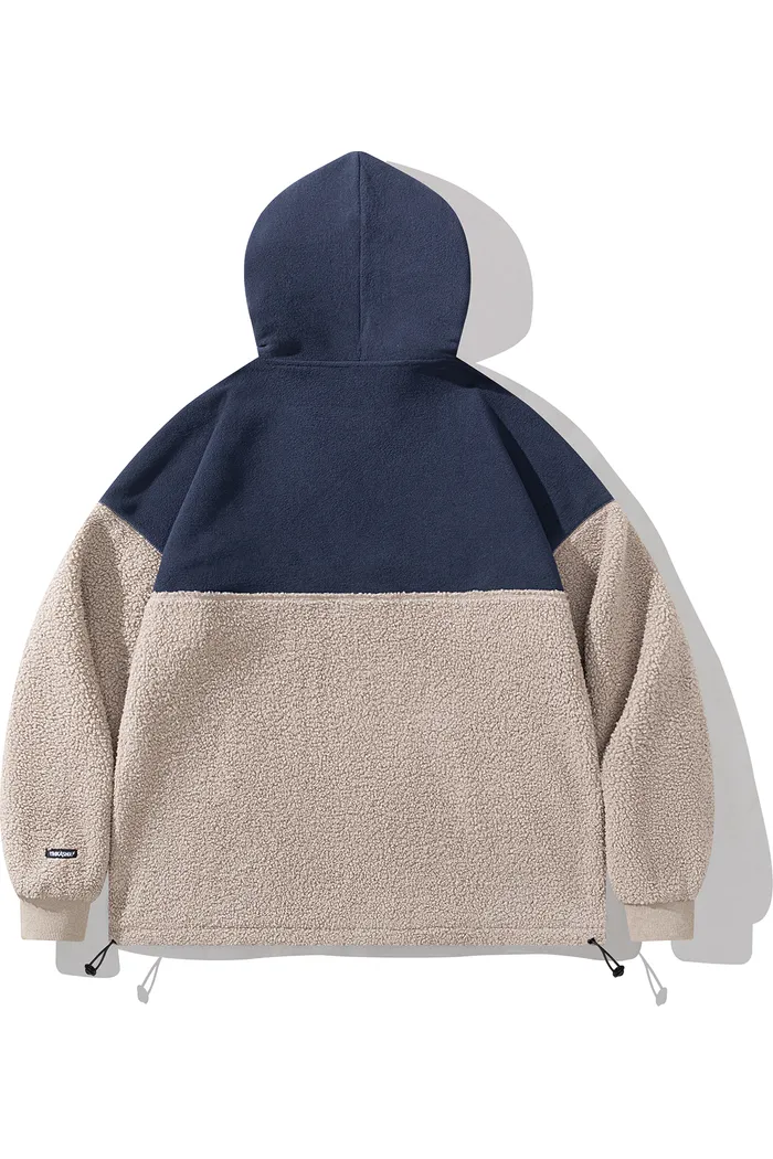 Худи YMKASHIX Little Lamb серый/темно-синий