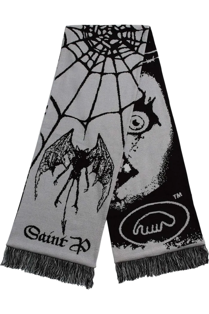 Шарф ANTEATER Scarf-Black-Grey