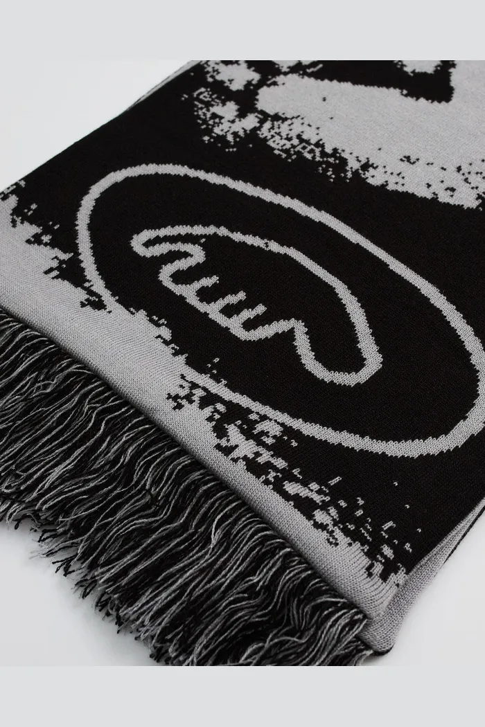 Шарф ANTEATER Scarf-Black-Grey