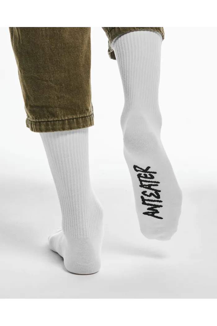 Носки белые ANTEATER White-Logo 