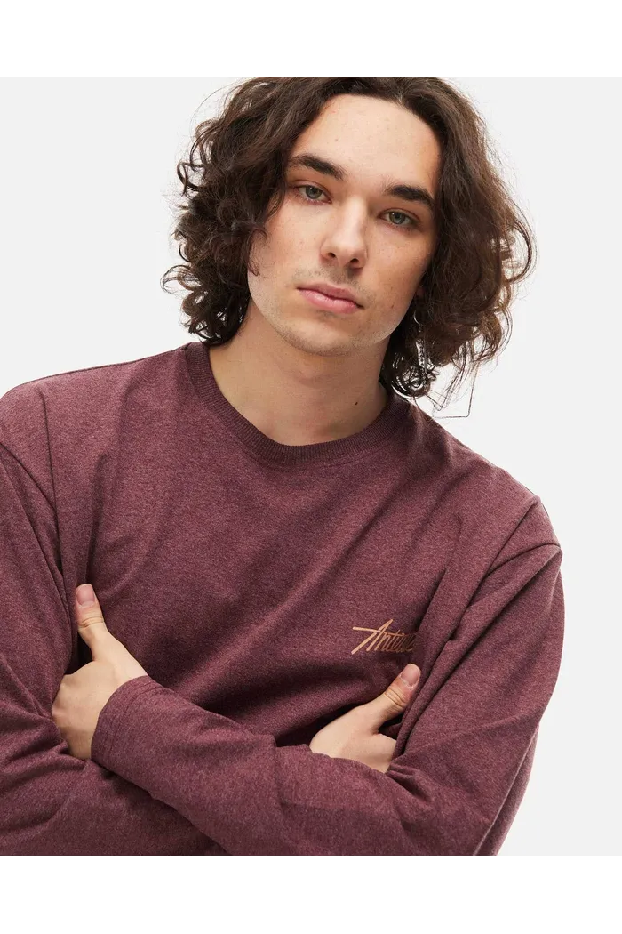 Лонгслив ANTEATER Phat-Long115 бордовый