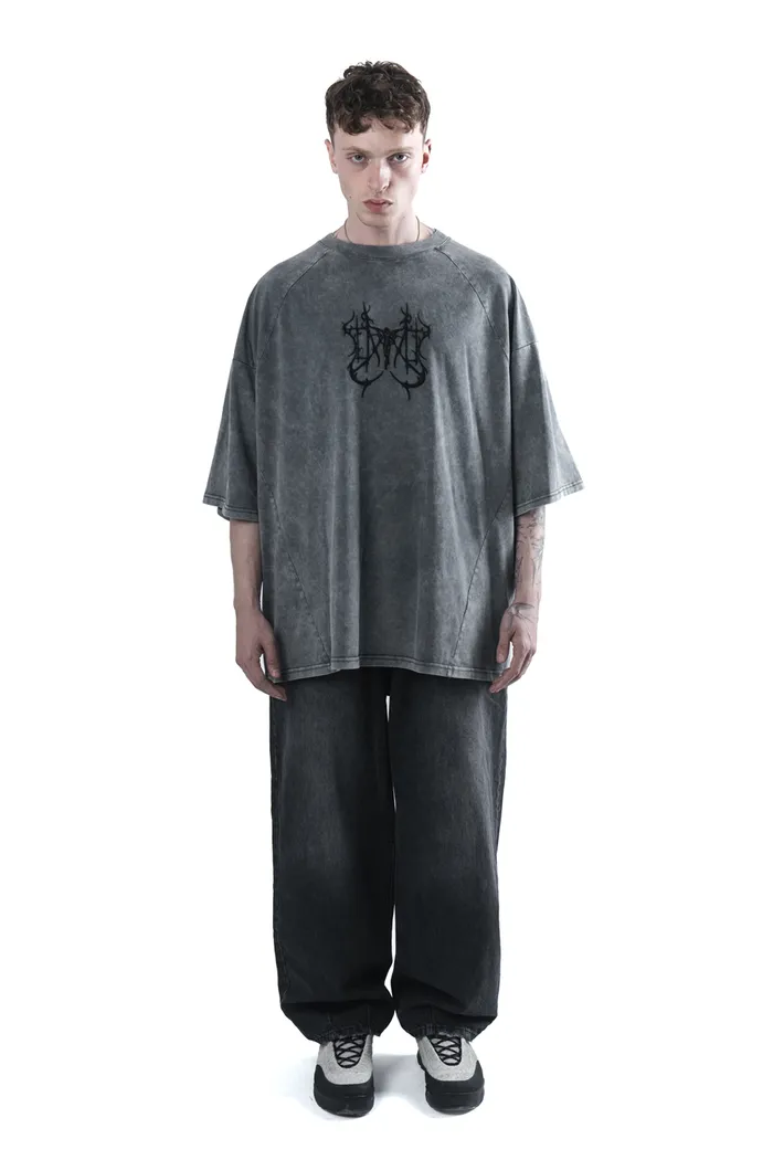 Футболка Volchok x Issaya COBWEB/серый