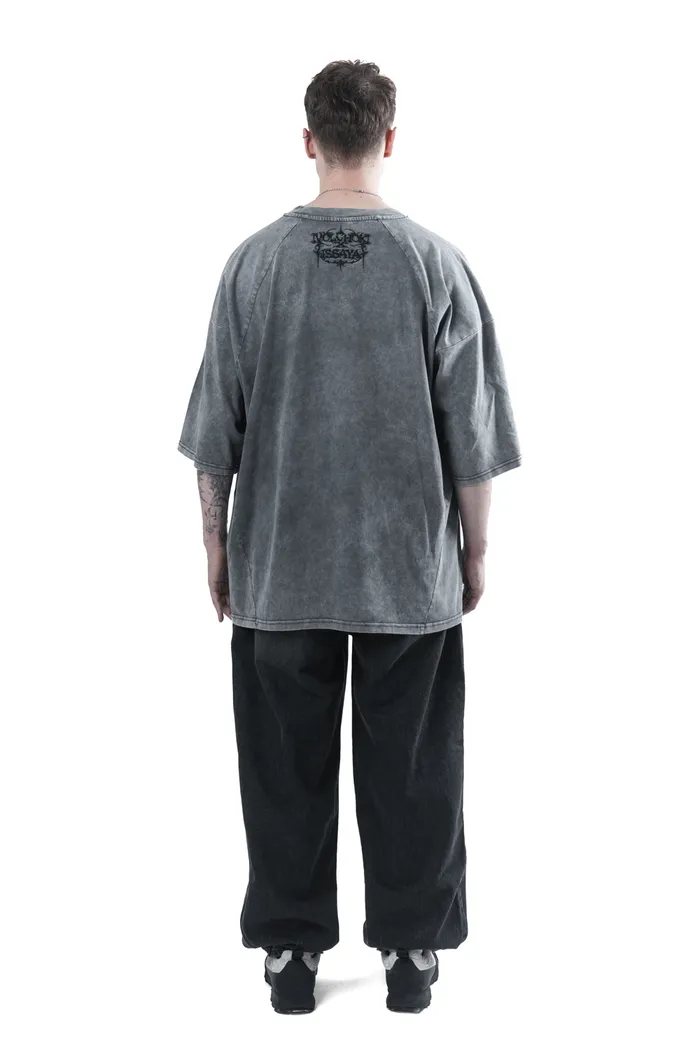 Футболка Volchok x Issaya COBWEB/серый