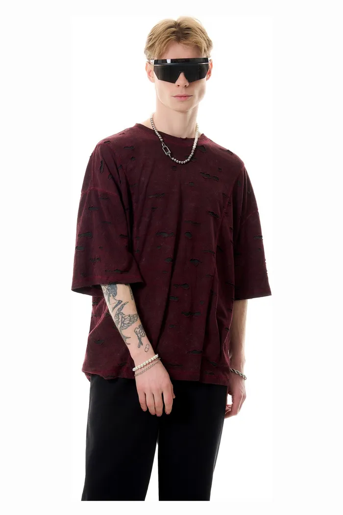 Футболка ISSAYA Utopia Bordo/бордовый