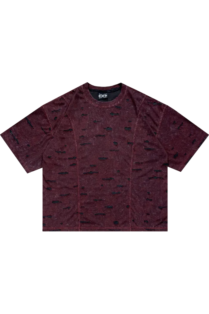 Футболка ISSAYA Utopia Bordo/бордовый