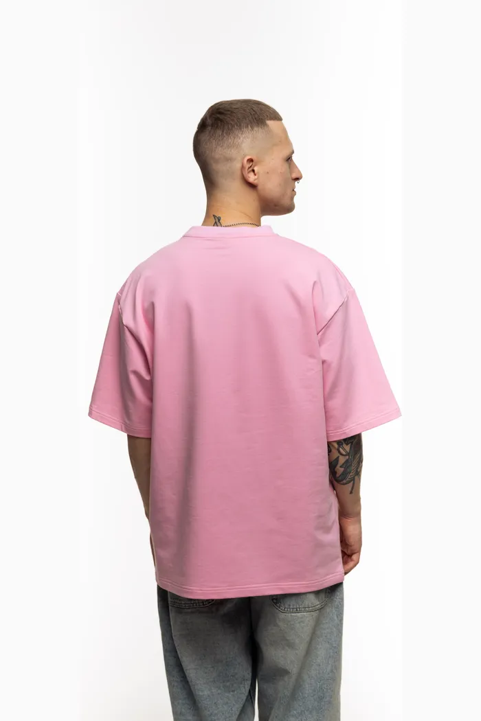 Футболка Много Собак rose розовая 