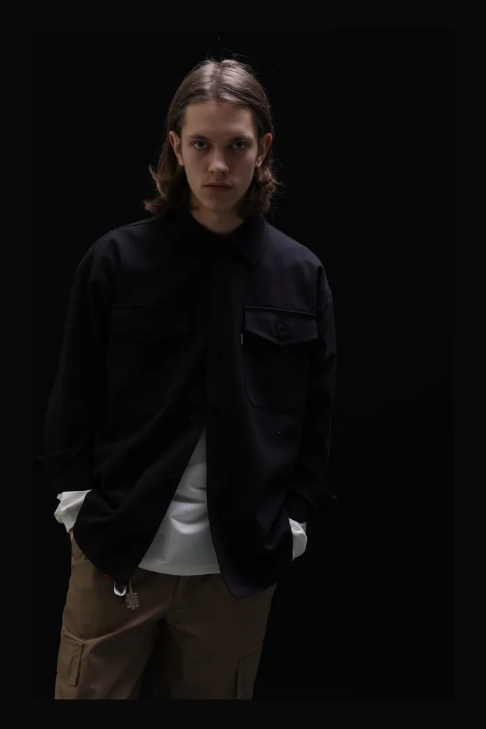 Рубашка GIFTED78 25/717 BROdenim черная