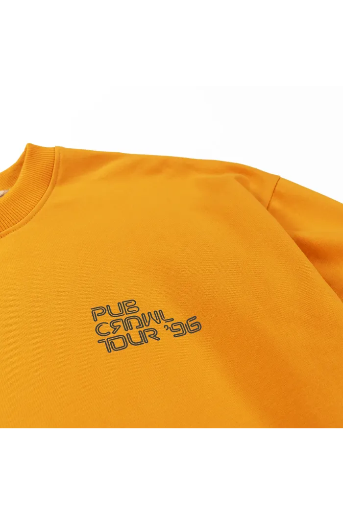 Лонгслив PUB CRAWL RLXD FIRM LS TEE mustard 