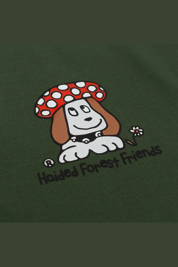 Футболка FOREST FRIENDS RLXD FIRM TEE dk.olive 