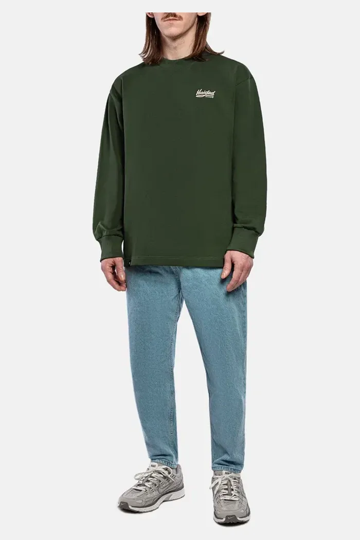 Лонгслив GARDEN RLXD FIRM LS TEE dk.olive оливковый