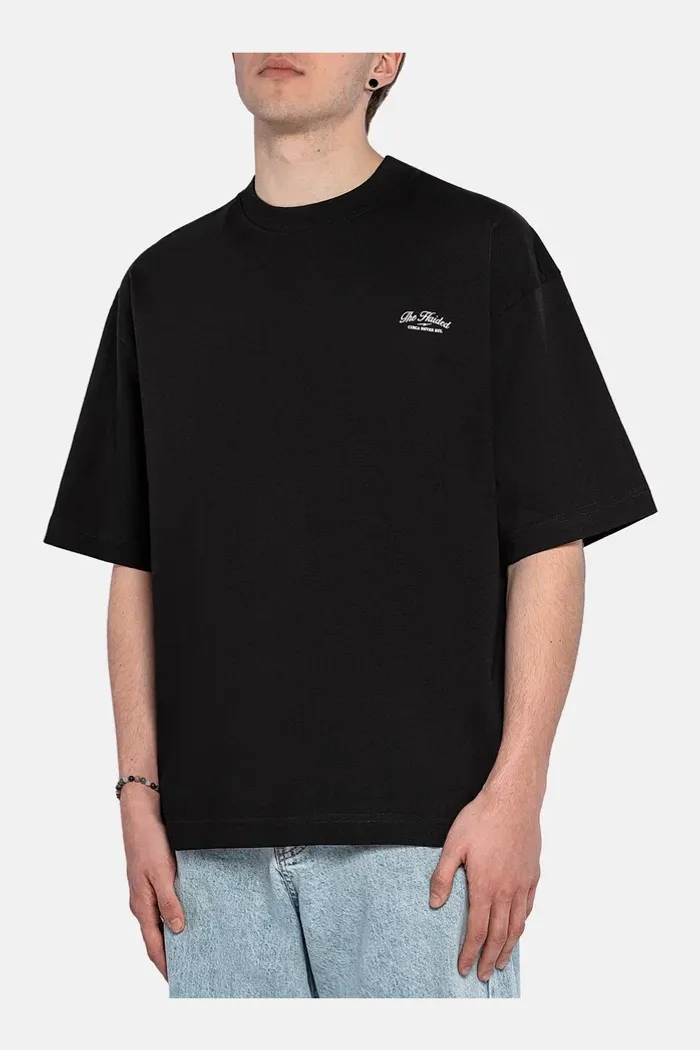 CHECKERED FLAG RLXD HW TEE black футболка