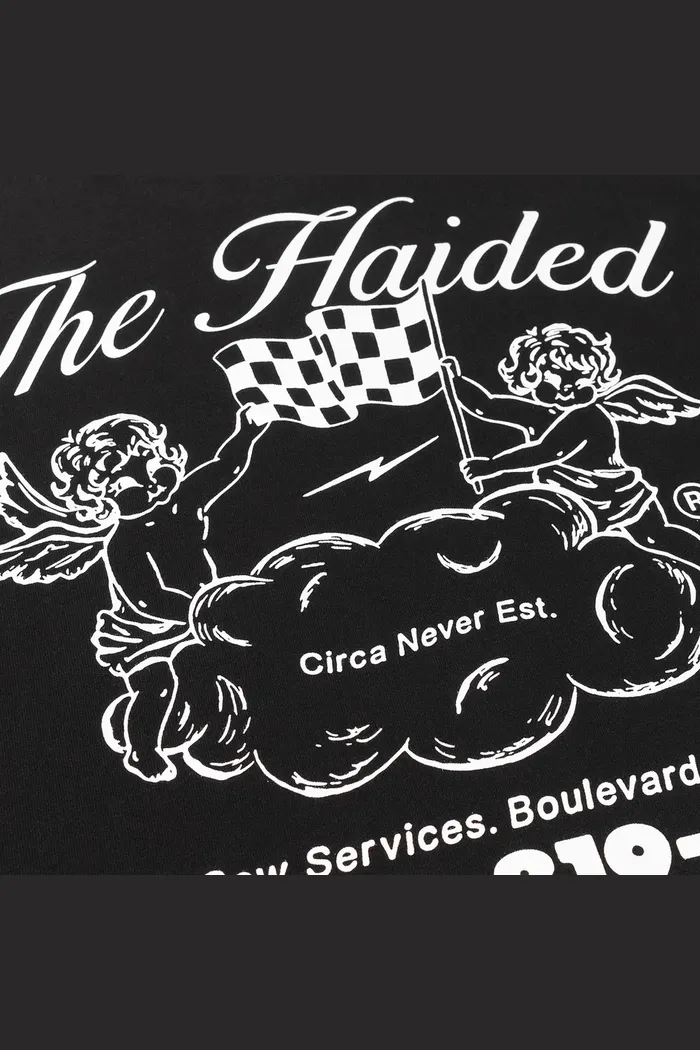 CHECKERED FLAG RLXD HW TEE black футболка