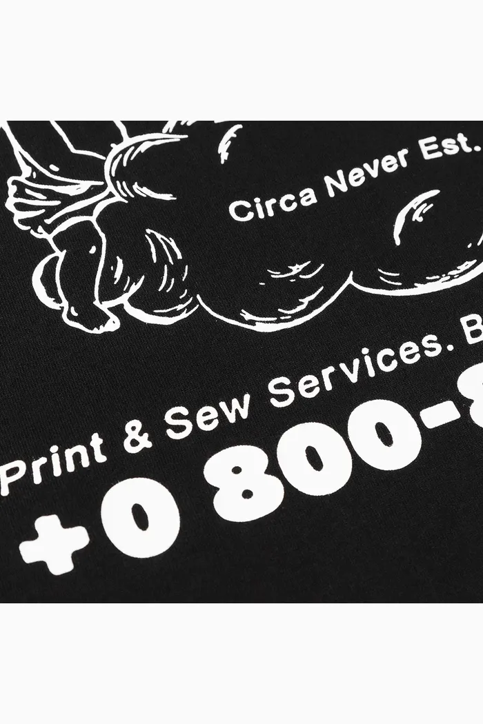 CHECKERED FLAG RLXD HW TEE black футболка