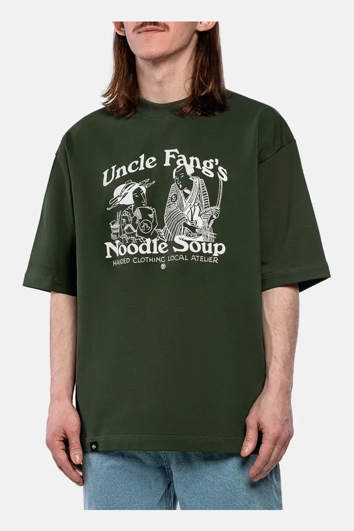 Футболка NOODLE SOUP RLXD FIRM TEE dk.olive