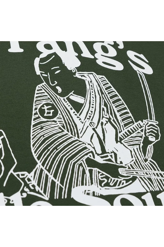 Футболка NOODLE SOUP RLXD FIRM TEE dk.olive