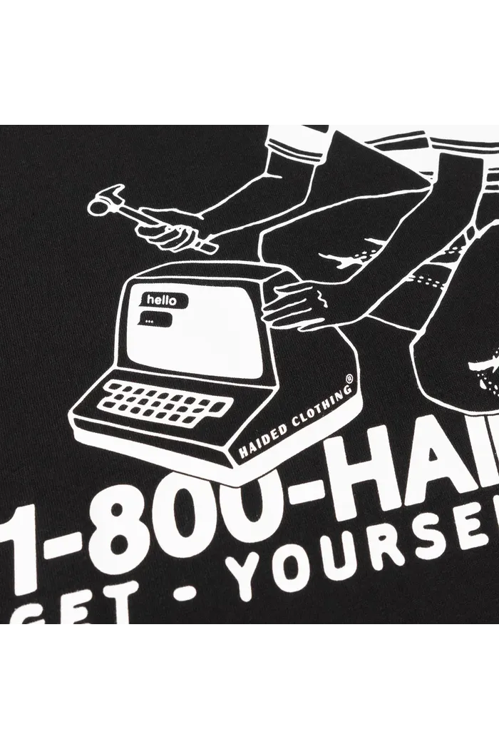 OFFLINE DAY RLXD HW TEE black футболка