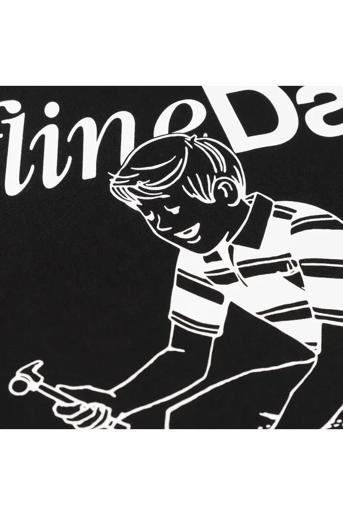 OFFLINE DAY RLXD HW TEE black футболка