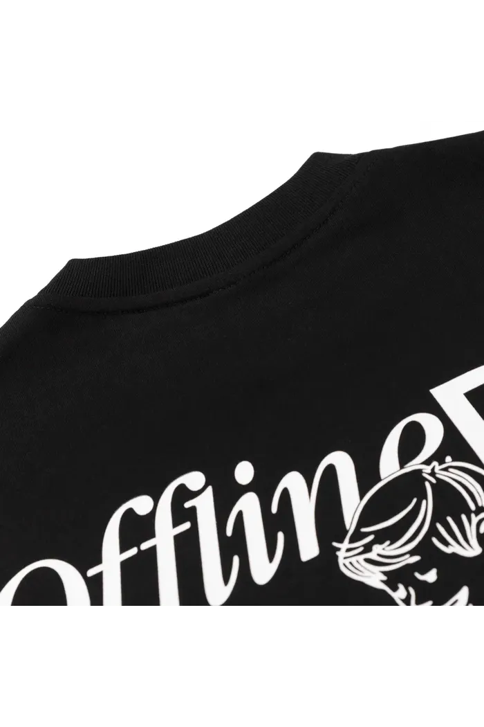 OFFLINE DAY RLXD HW TEE black футболка