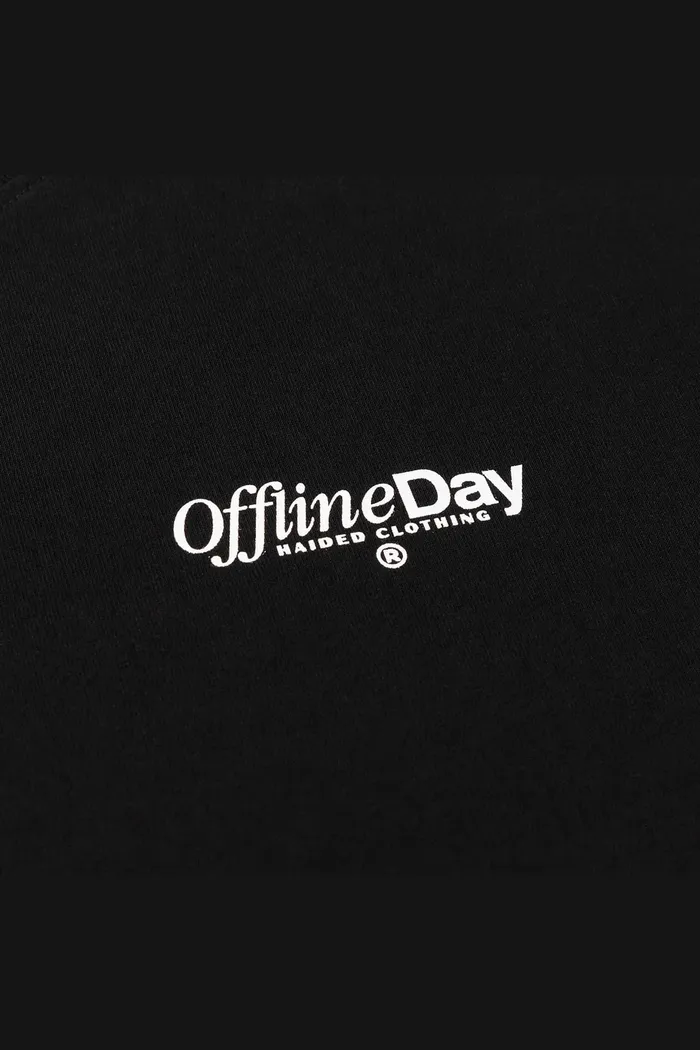 OFFLINE DAY RLXD HW TEE black футболка