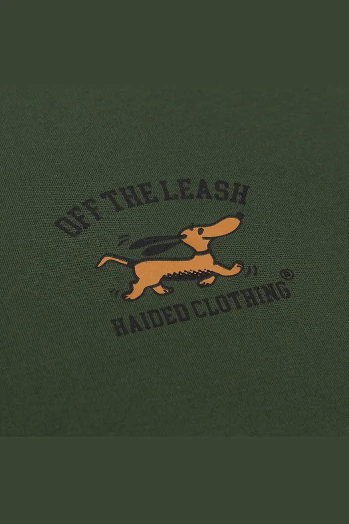 Футболка OFF THE LEASH RLXD FIRM TEE dk.olive 