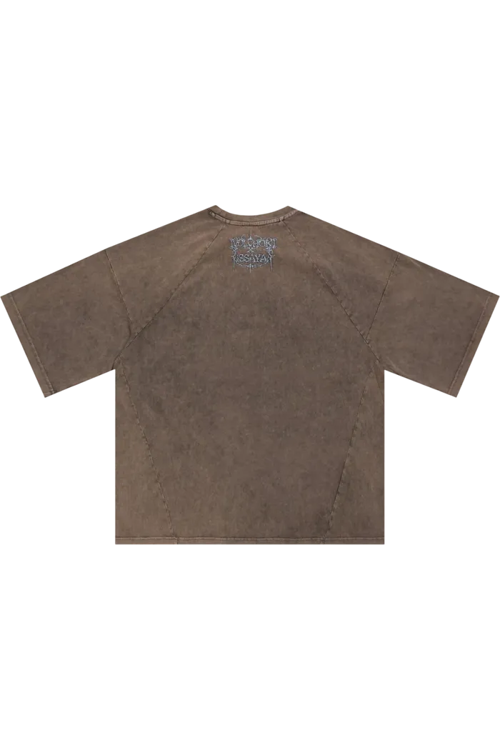 Футболка Volchok x Issaya Heart/коричневый