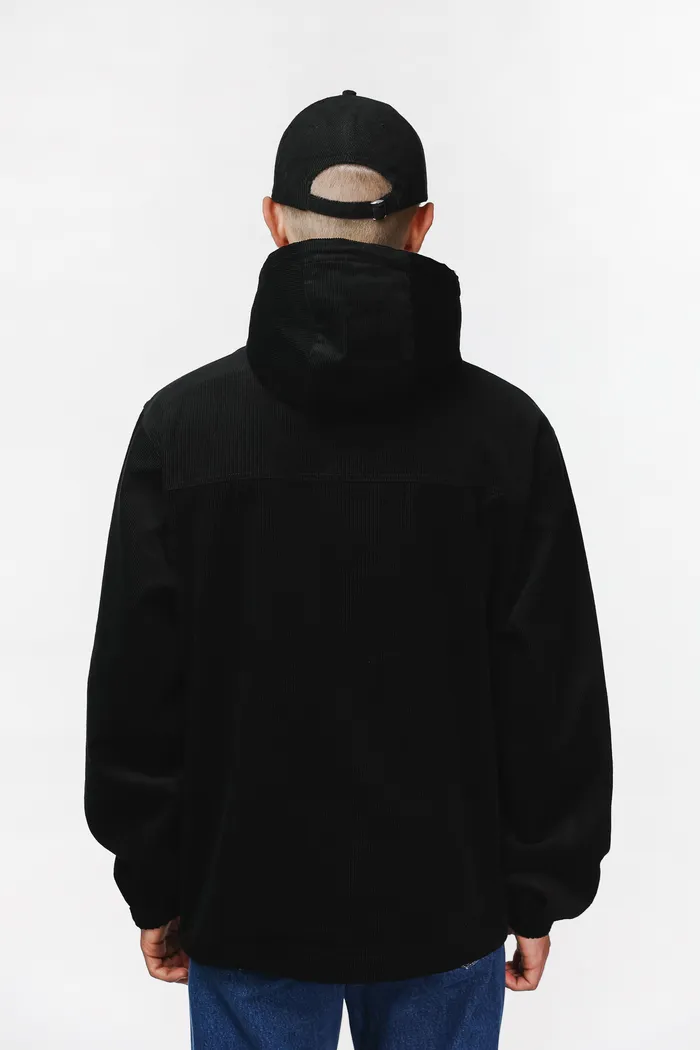 Анорак YMKASHIX Velvet черный мужской