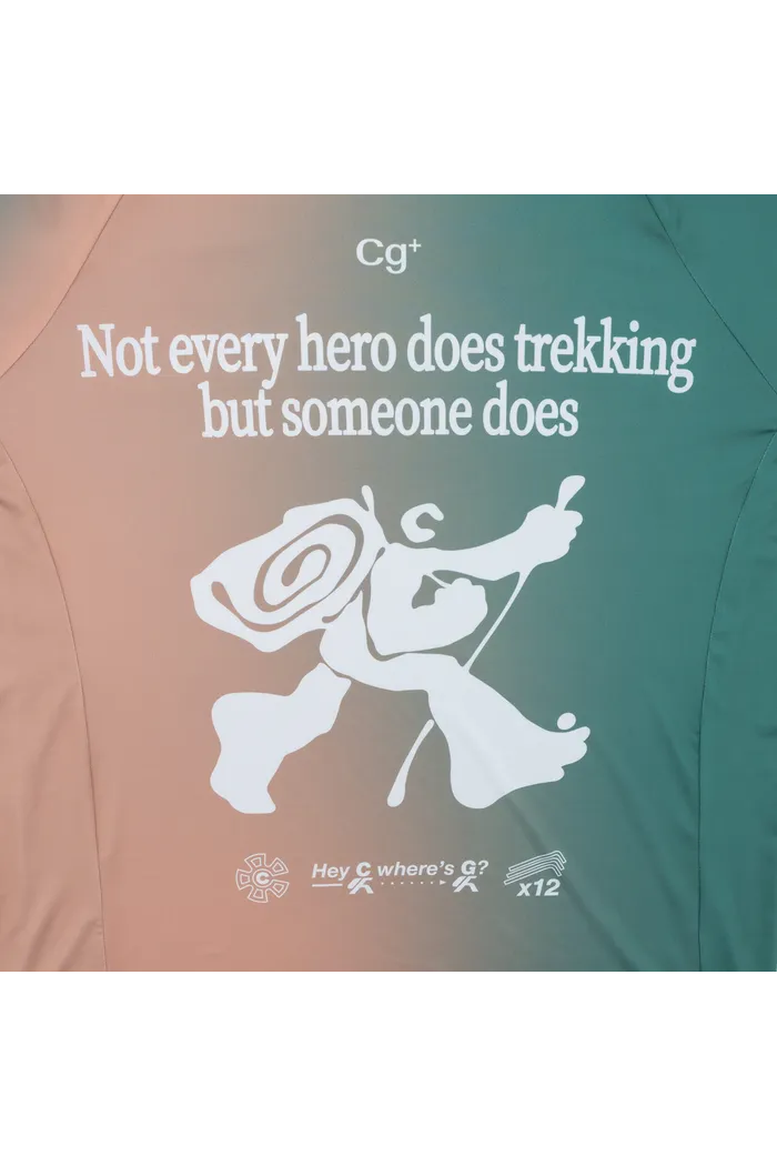 Лонгслив "C" Trekking Longsleeve peach&wave