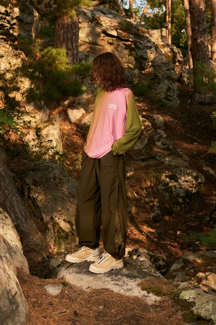 Лонгслив "C" Trekking Longsleeve rose&khaki