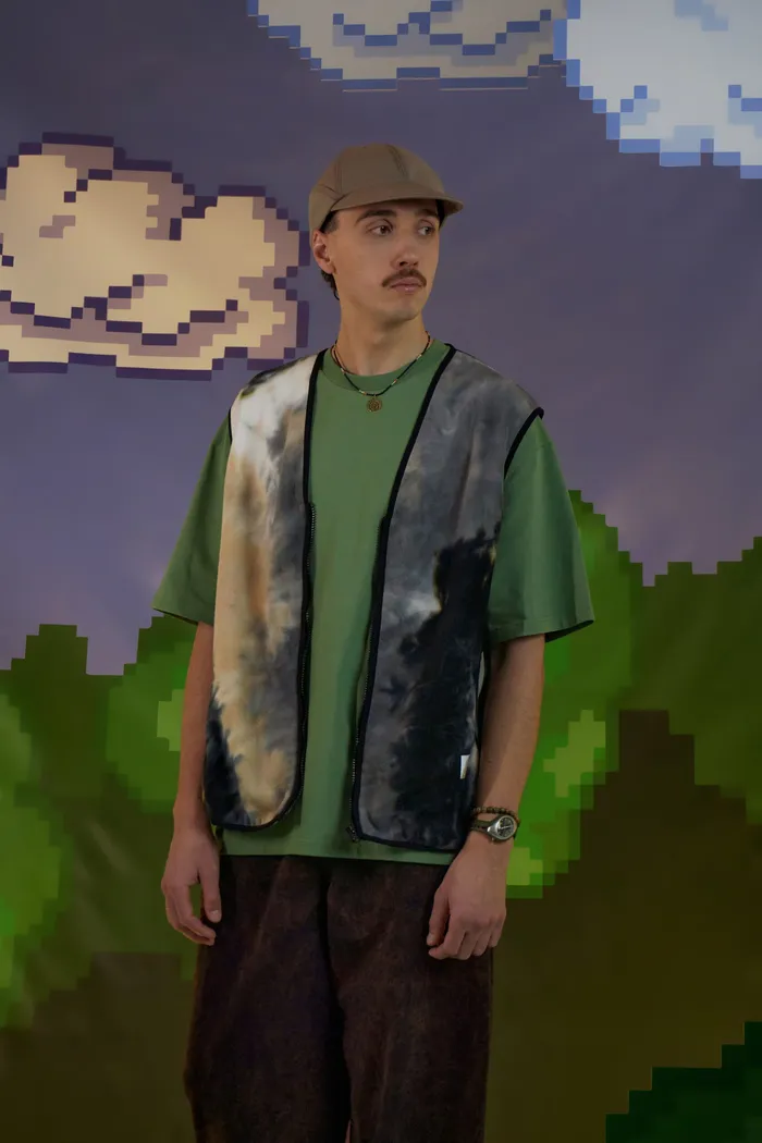 Жилетка Wilderness tie-dye vest Moonlit Night