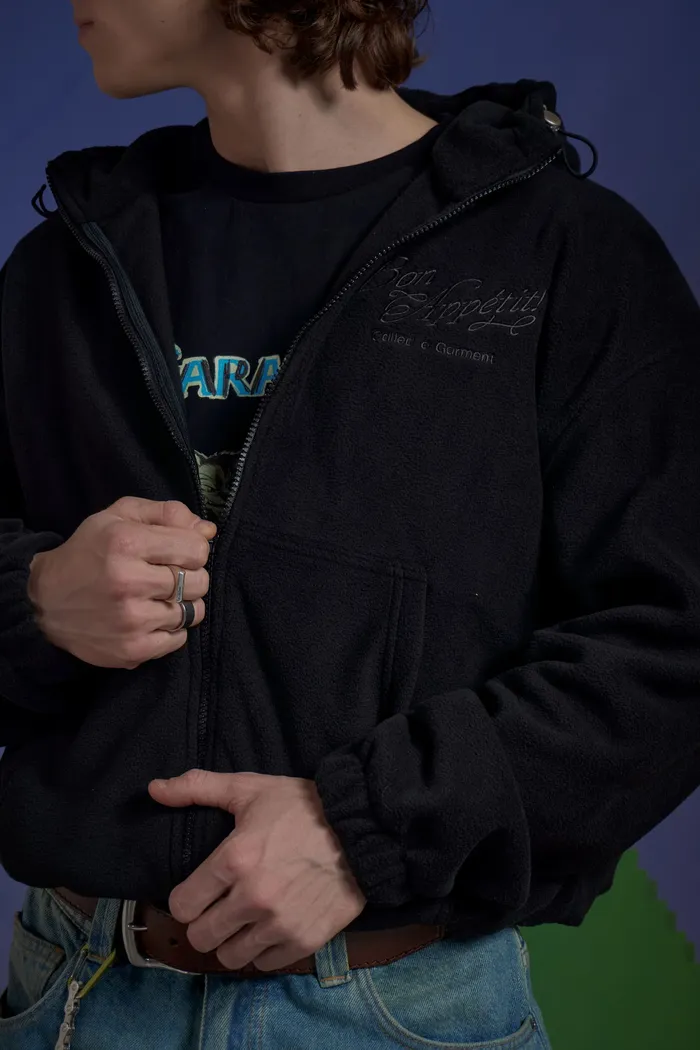 Худи Voyageur St Zip Hoodie Jet Black