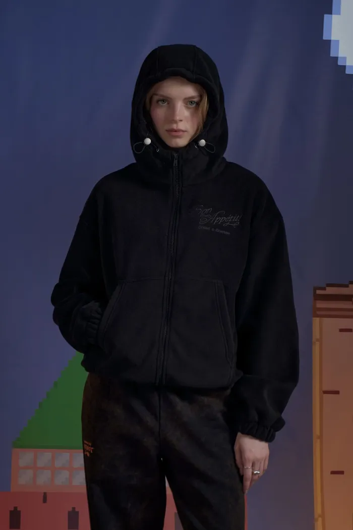 Худи Voyageur St Zip Hoodie Jet Black