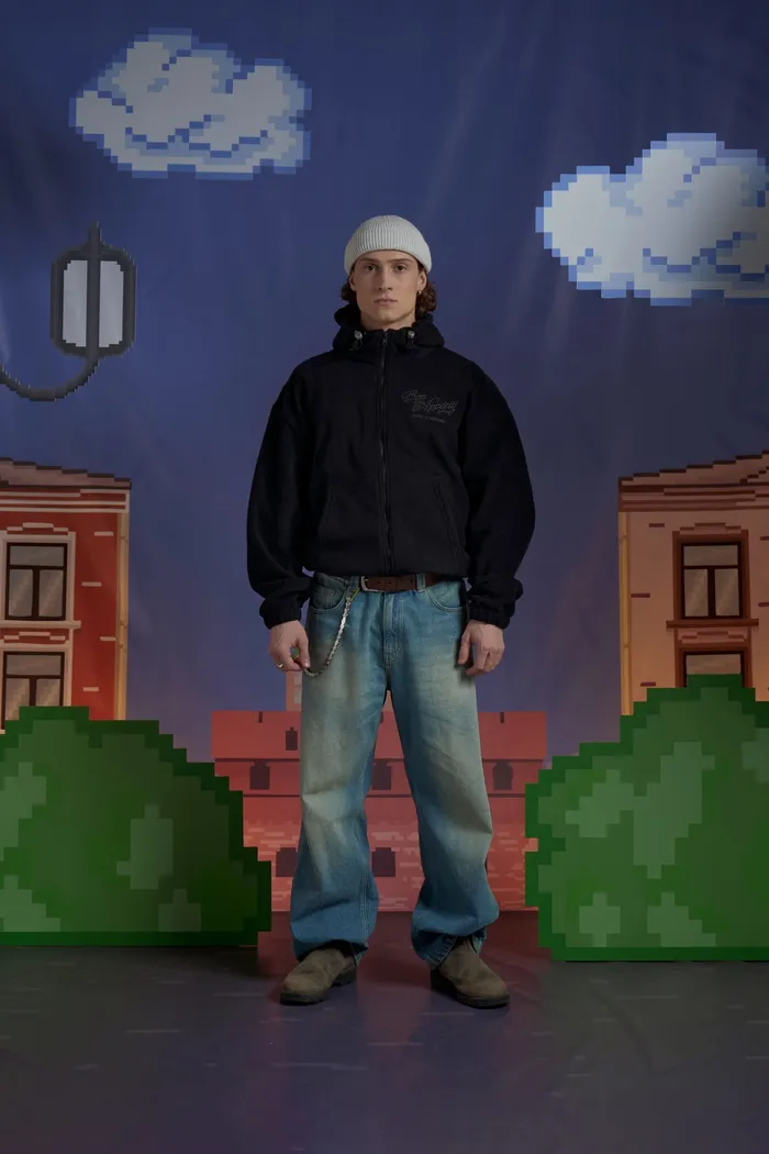 Худи Voyageur St Zip Hoodie Jet Black