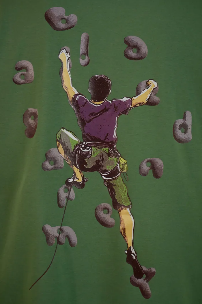 Футболка Letters Hooks T-shirt Grass Green