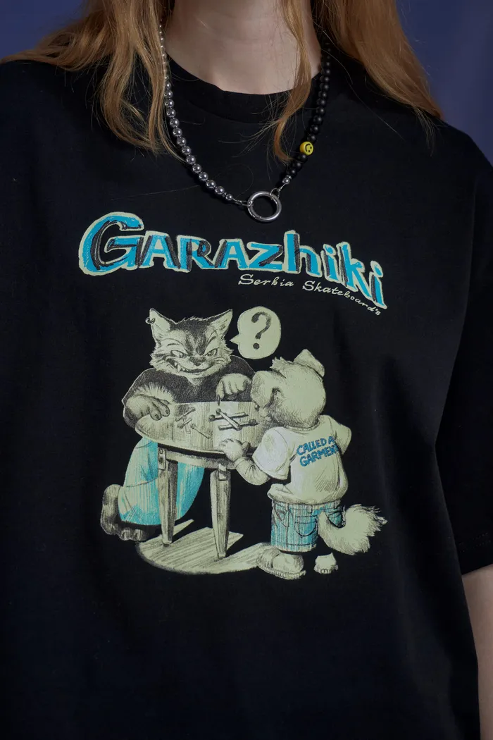 Футболка Garazhiki T-shirt Black