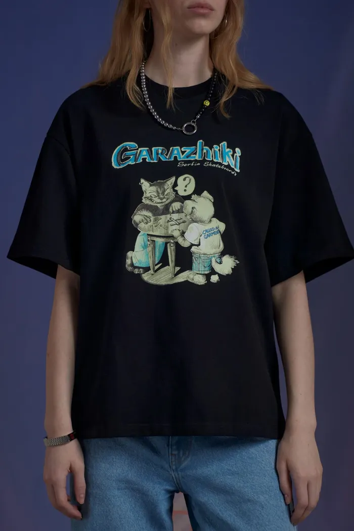 Футболка Garazhiki T-shirt Black
