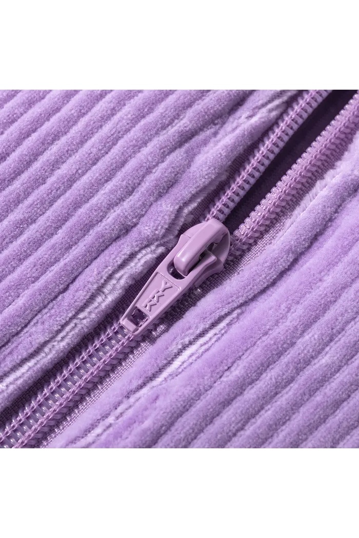 Свитшот велюровый YMKASHIX Puff фиолетовый