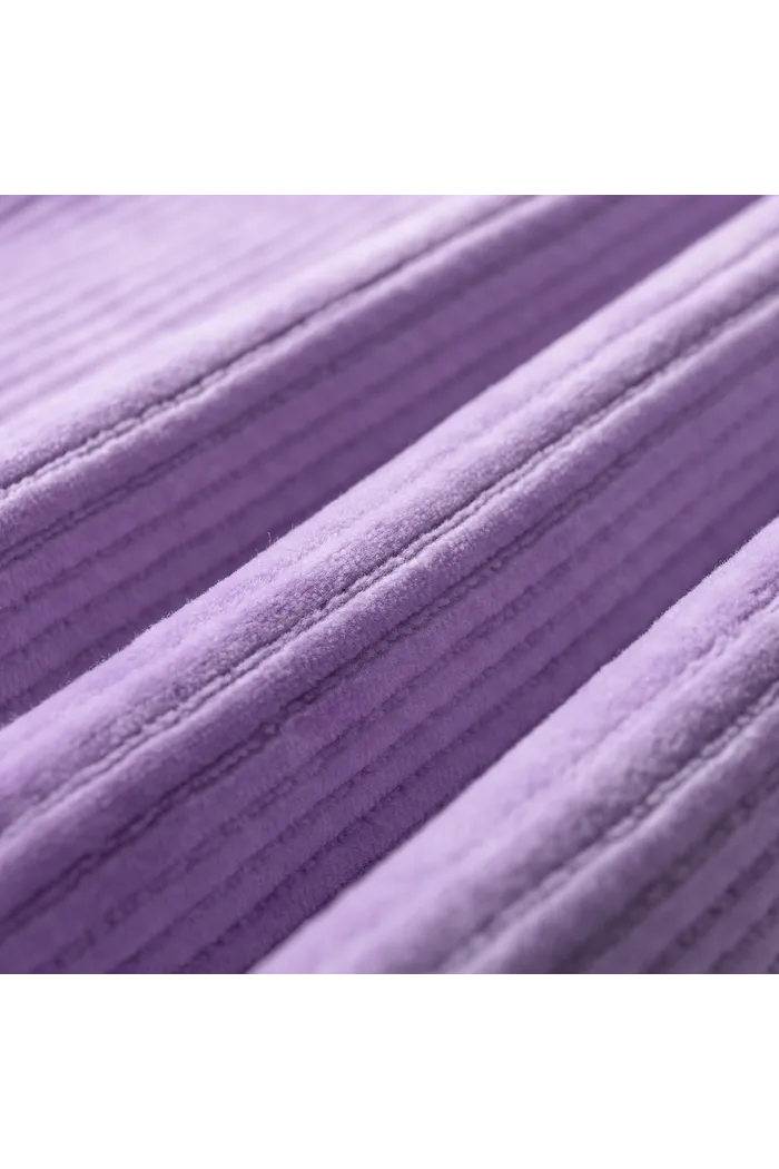 Свитшот велюровый YMKASHIX Puff фиолетовый