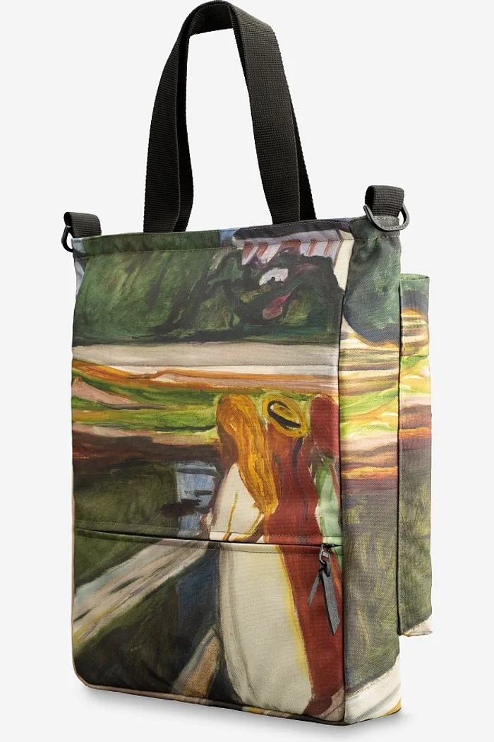 Сумка Shopper Девушки на мосту (Эдвард Мунк)
