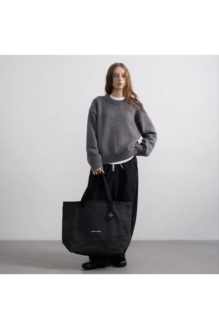 Сумка Shopper Canvas Line Dark Gray 