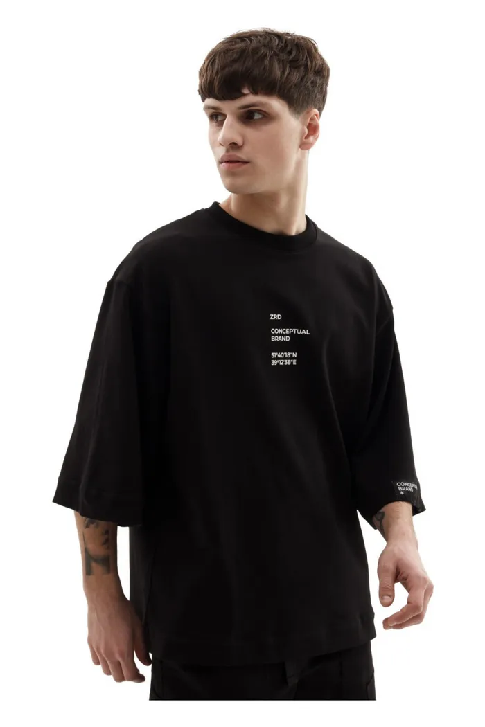 Футболка T-shirt ZRD Geoposition Черный